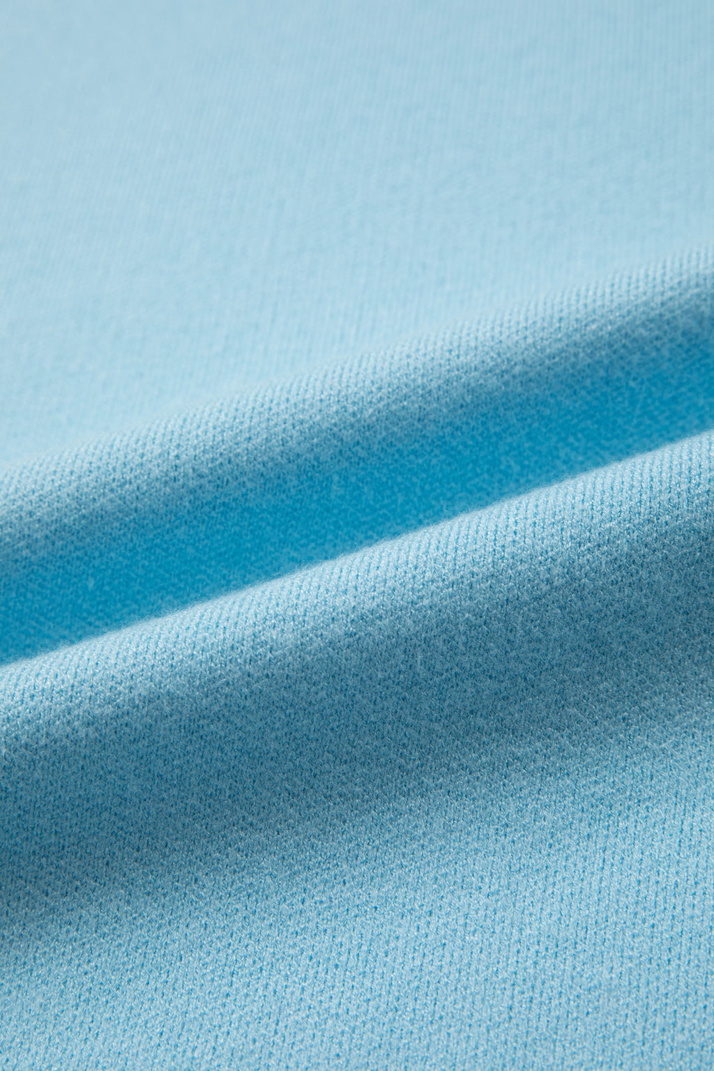 Myosotis Scalloped Hem 3/4 Sleeve Sweater Top
