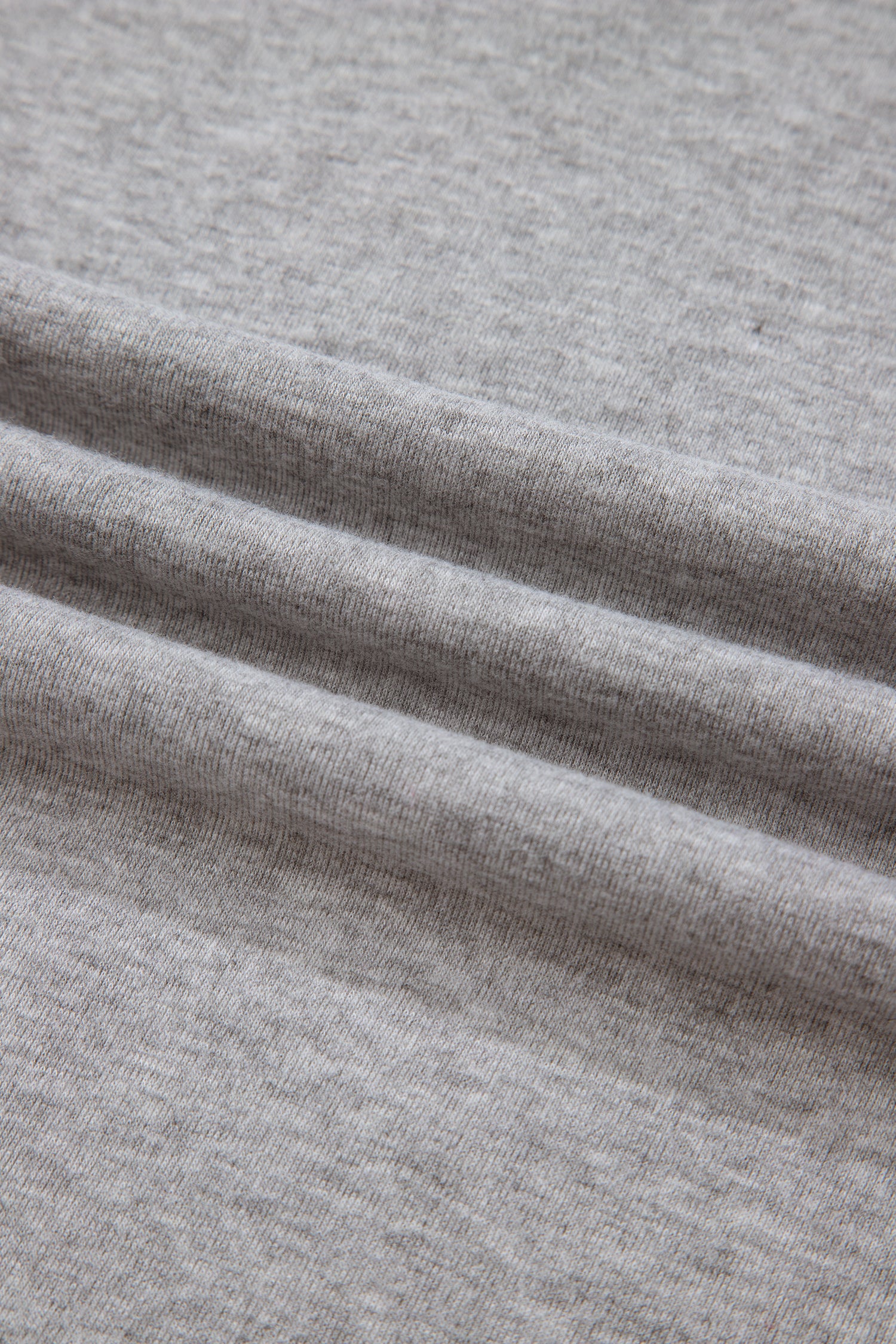 Light Grey Granny Square Crochet Detail Loose T Shirt
