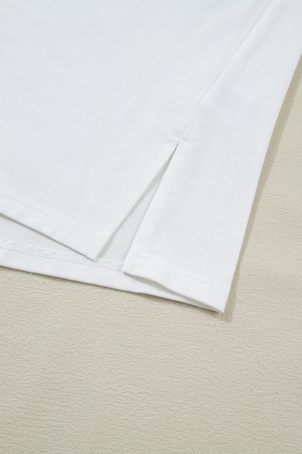 White Striped Color Block Patchwork Polo Collar Half Sleeve T Shirt
