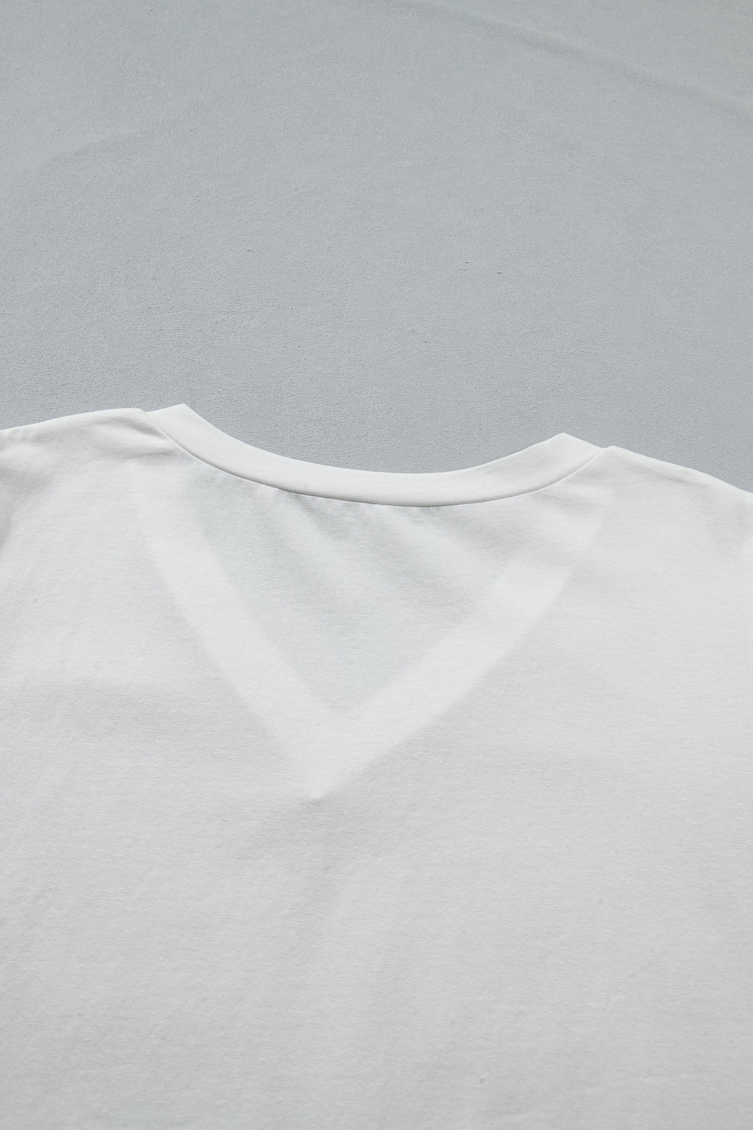 White Eyelet Crochet Splicing Short Sleeve Plus Size Tee