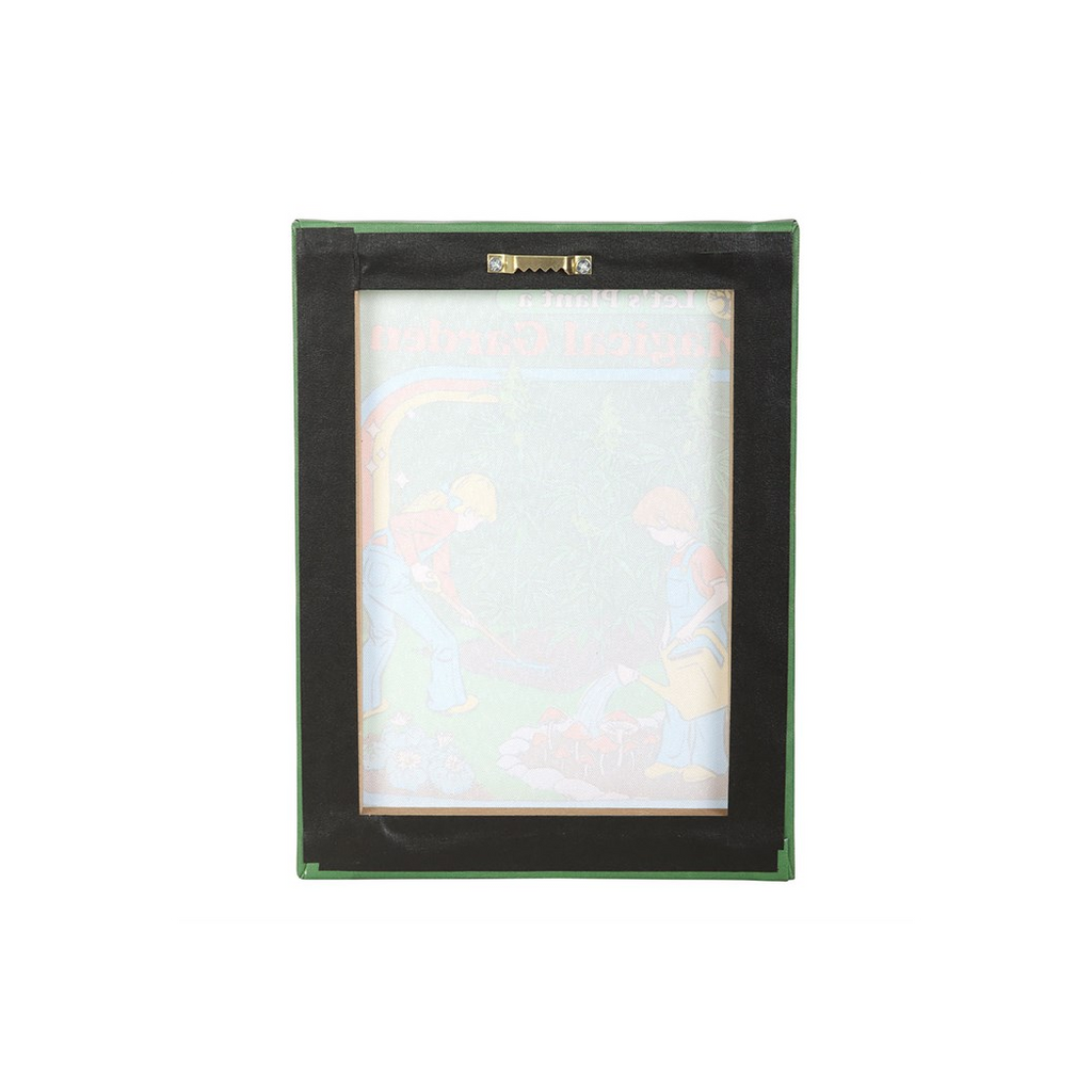 19x25cm Magical Garden Canvas Plaque by Steven Rhodes