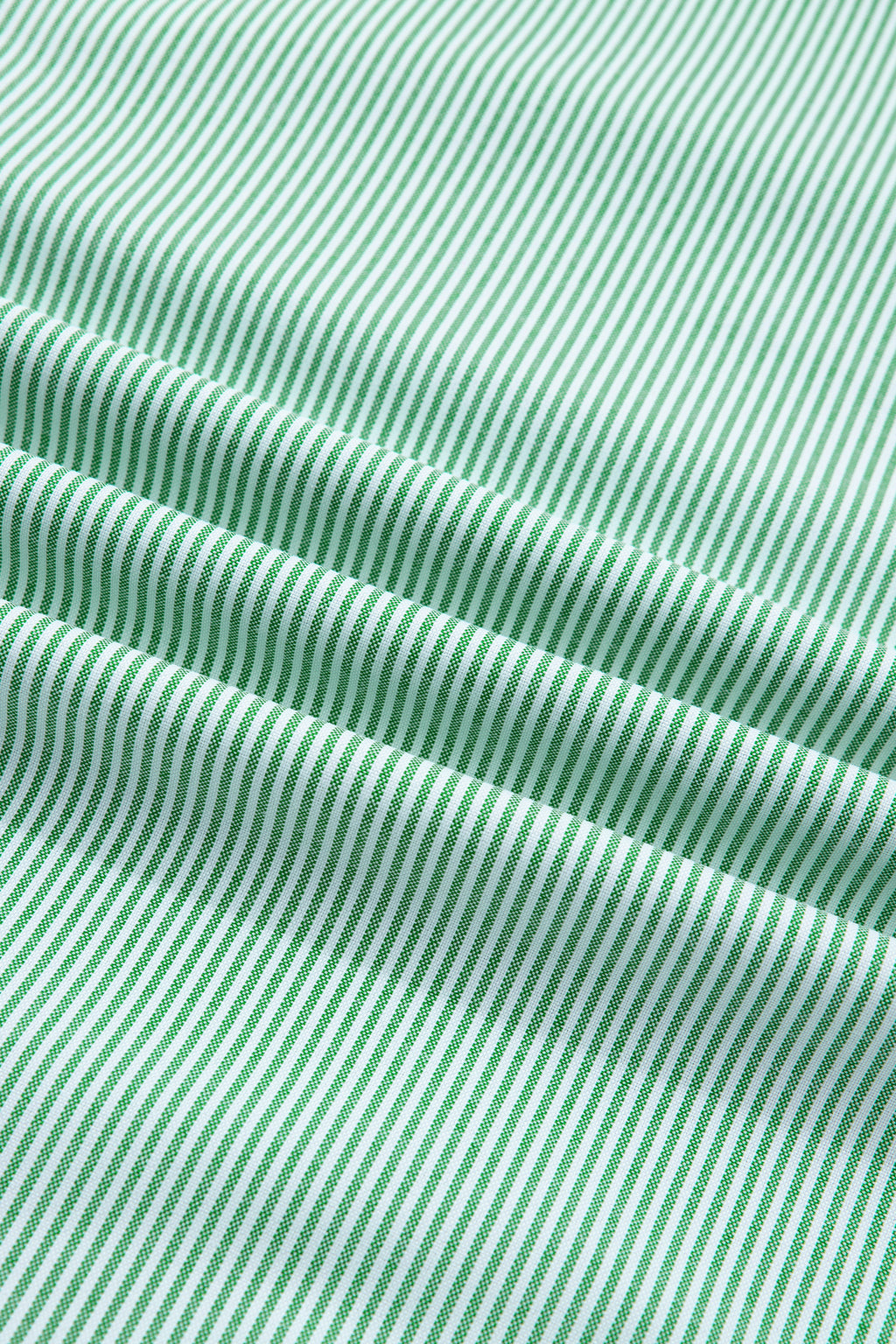 Mint Green Plus Size Striped Print Collar V Neck Short Sleeve Blouse