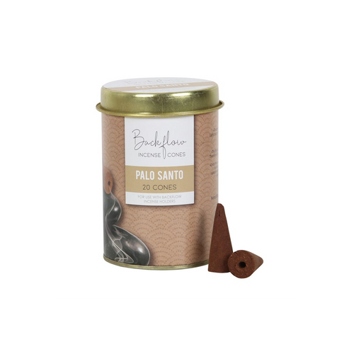 6 Tins of Elements Palo Santo Jumbo Backflow Cones