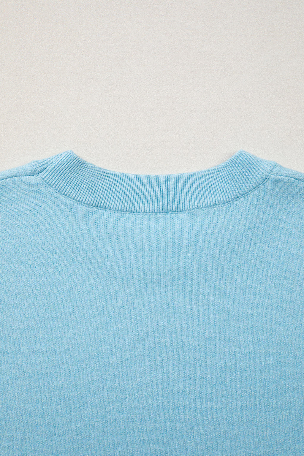 Myosotis Scalloped Hem 3/4 Sleeve Sweater Top