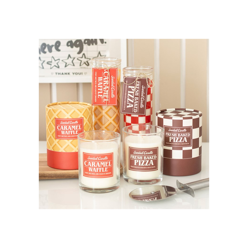 Fresh Baked Pizza Scented Tube Candle