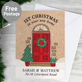 Personalised 1st Christmas In Your New Home Card
