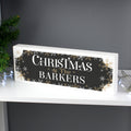 Personalised Family Christmas Wooden Mantel Decoration