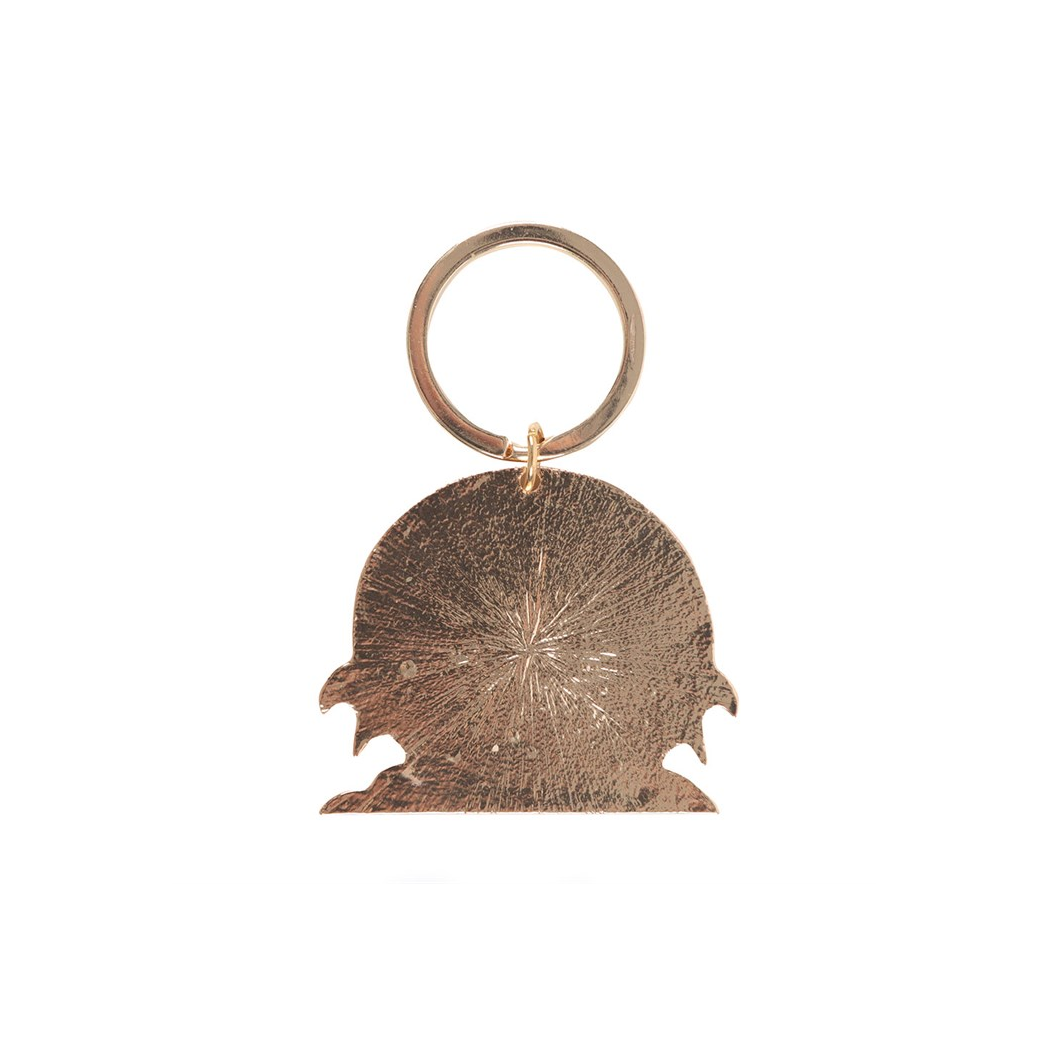 In My Witch Era Bat Cat and Moon Enamel Keyring