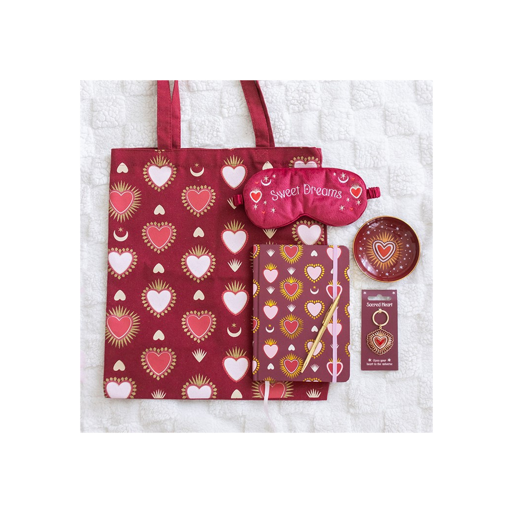 Sacred Heart Print Tote Bag