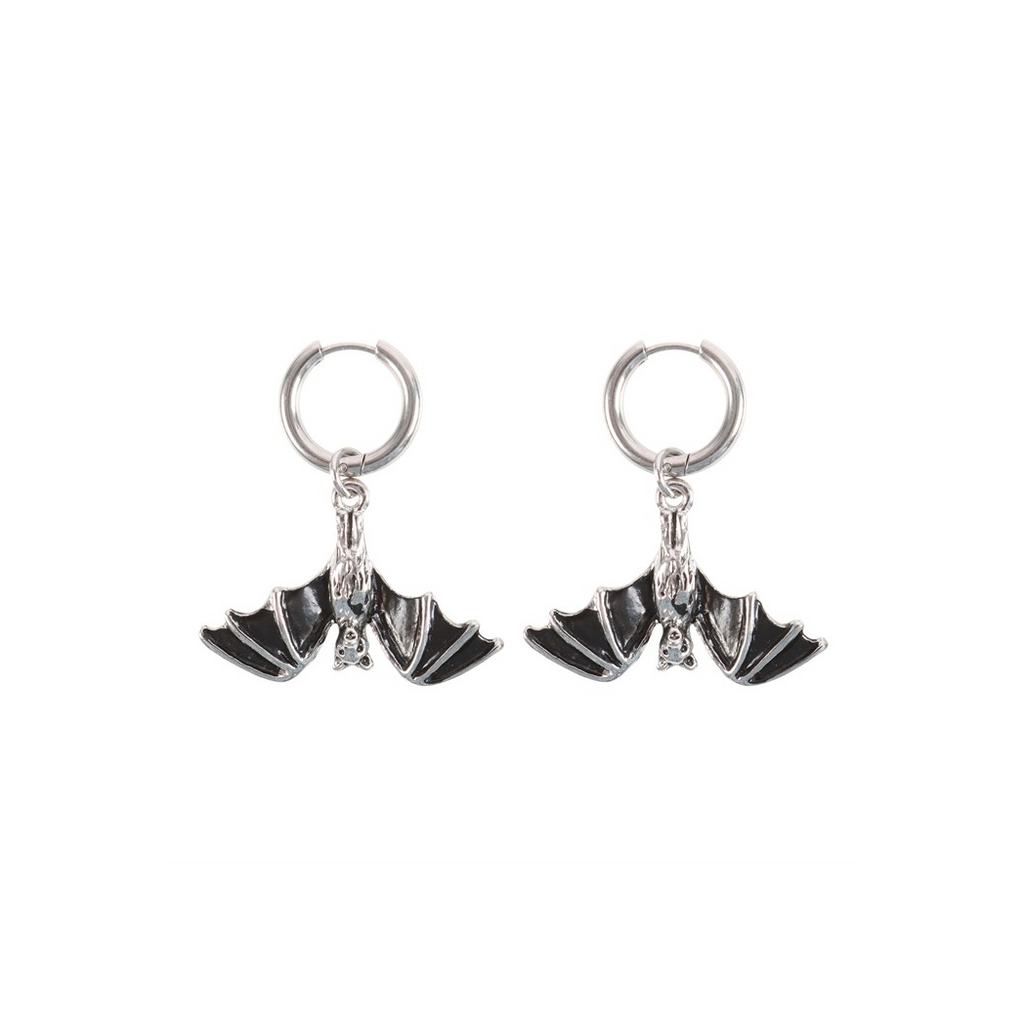 Hanging Bat Earrings