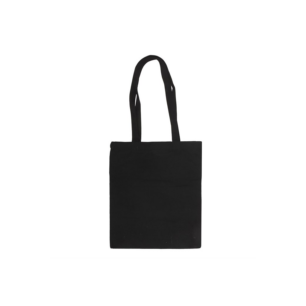 Dark Romance Floral Print Tote Bag