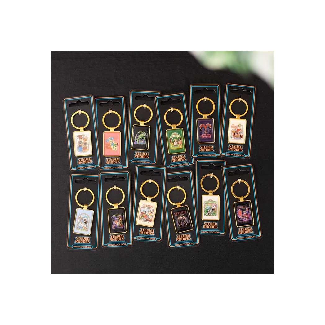 The Cat Dimension Keyring by Steven Rhodes