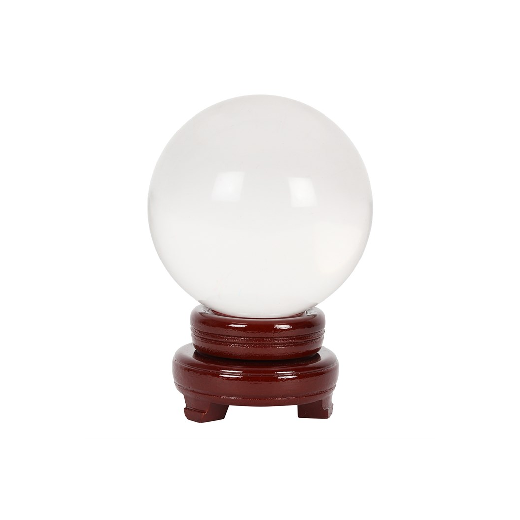 13cm Crystal Ball with Stand