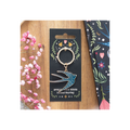 Blue Spread Your Wings Swallow Keyring
